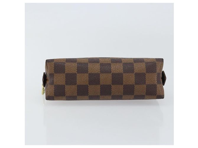 LOUIS VUITTON Pochette Cosmetica PM Damier Ebene N47516 Auth LV 159687 - vista 6