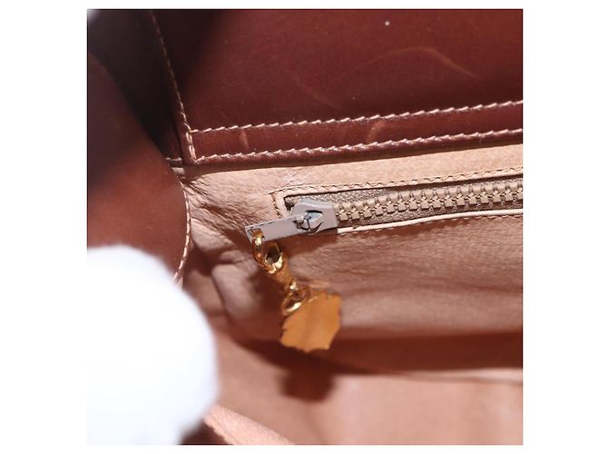 Borsa a Spalla in Pelle Sherry Line di GUCCI Vecchio GUCCI Oro Marrone Auth 153770 D'oro - vista 15
