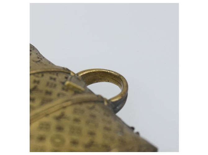 Louis Vuitton Porte-papier en métal doré LV Auth 156369M - vue 8