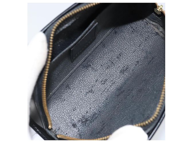 LOUIS VUITTON Pochette Dauphine PM Epi Nera M48442 LV Auth BA8885 Nero - vista 10