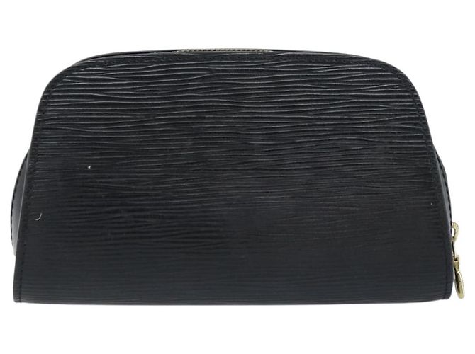 LOUIS VUITTON Pochette Dauphine PM Epi Nera M48442 LV Auth BA8885 Nero - vista 2