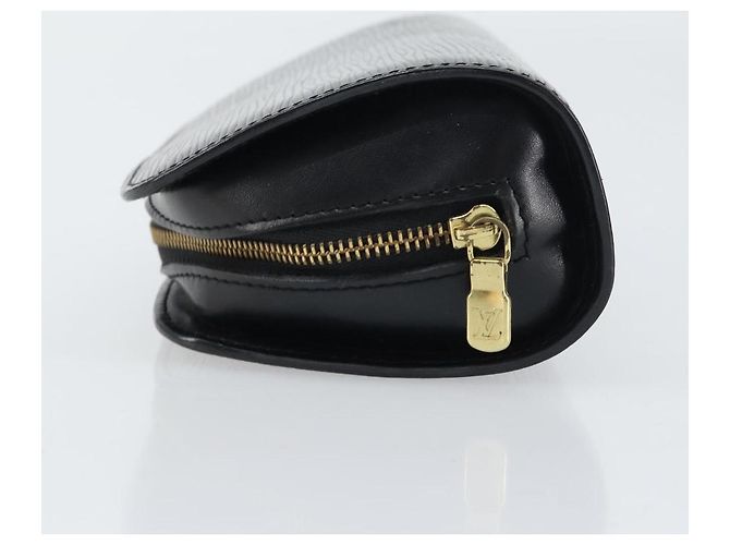LOUIS VUITTON Pochette Dauphine PM Epi Nera M48442 LV Auth BA8885 Nero - vista 4