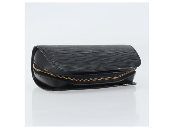 LOUIS VUITTON Pochette Dauphine PM Epi Nera M48442 LV Auth BA8885 Nero - vista 5
