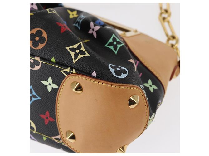 LOUIS VUITTON Sac Judy PM 2way Monogram Multicolore Noir M40258 Auth LV ka897SAV - vue 17