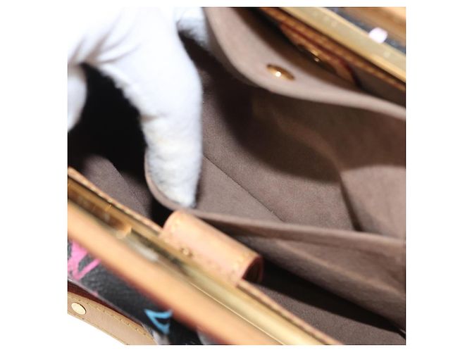 LOUIS VUITTON Sac Judy PM 2way Monogram Multicolore Noir M40258 Auth LV ka897SAV - vue 25