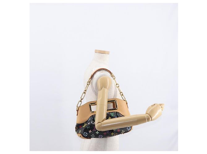 LOUIS VUITTON Sac Judy PM 2way Monogram Multicolore Noir M40258 Auth LV ka897SAV - vue 26