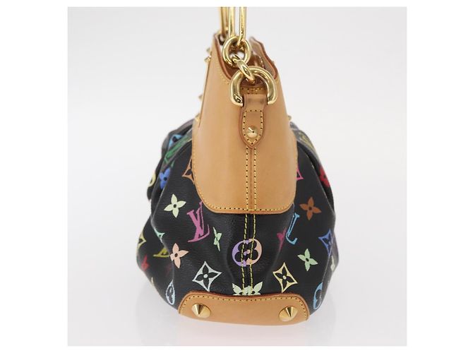 LOUIS VUITTON Sac Judy PM 2way Monogram Multicolore Noir M40258 Auth LV ka897SAV - vue 4