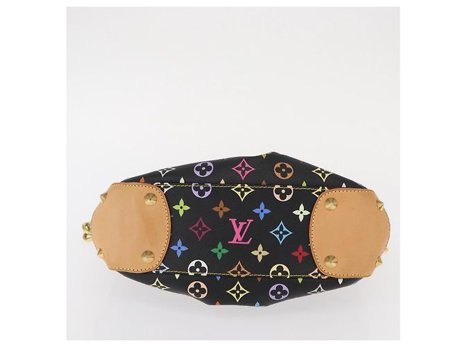 LOUIS VUITTON Sac Judy PM 2way Monogram Multicolore Noir M40258 Auth LV ka897SAV - vue 6