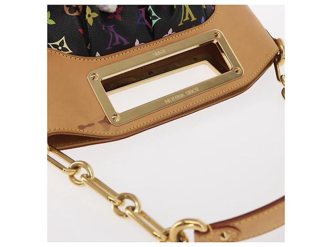 LOUIS VUITTON Sac Judy PM 2way Monogram Multicolore Noir M40258 Auth LV ka897SAV - vue 7