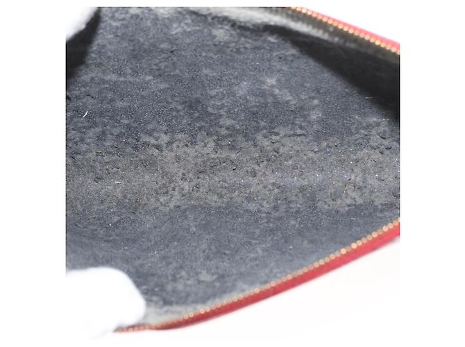 LOUIS VUITTON Epi Pochette Accessoires Pouch Red M52947 LV Auth 156623 - view 10
