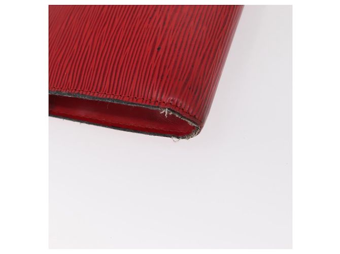 LOUIS VUITTON Epi Pochette Accessoires Pouch Red M52947 LV Auth 156623 - view 15