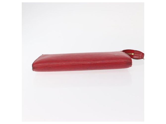 LOUIS VUITTON Epi Pochette Accessoires Pouch Red M52947 LV Auth 156623 - view 6