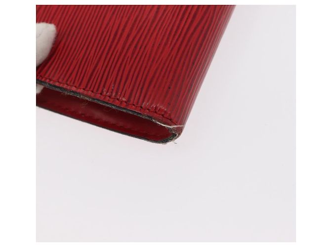 LOUIS VUITTON Epi Pochette Accessoires Pouch Red M52947 LV Auth 156623 - view 7