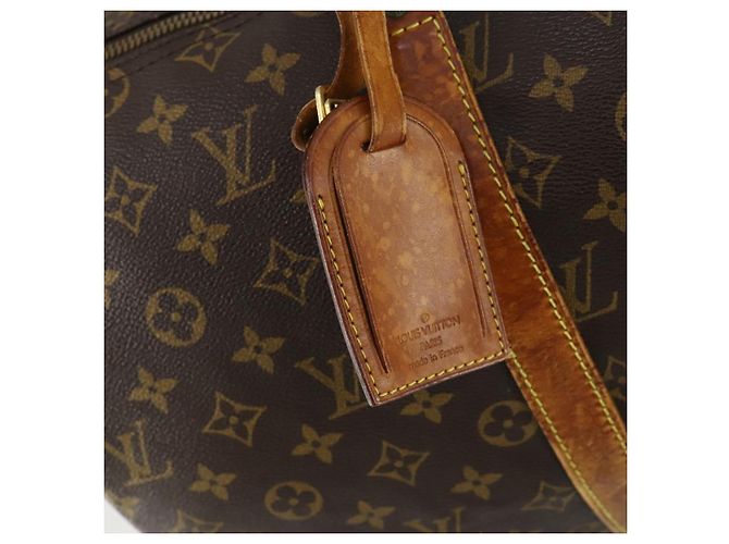 LOUIS VUITTON Borsa Boston Monogram Keepall 45 M41428 LV Auth 155372 Monogramma - vista 19
