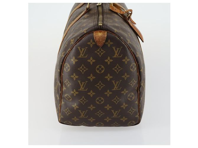 LOUIS VUITTON Borsa Boston Monogram Keepall 45 M41428 LV Auth 155372 Monogramma - vista 4