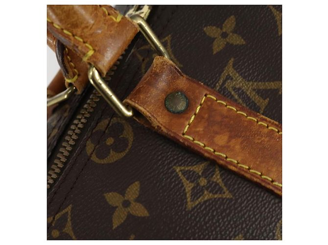 LOUIS VUITTON Borsa Boston Monogram Keepall 45 M41428 LV Auth 155372 Monogramma - vista 9