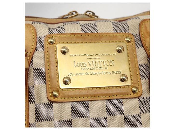 LOUIS VUITTON Borsa a Mano Damier Azur Berkeley N52001 LV Auth gh1418 - vista 17