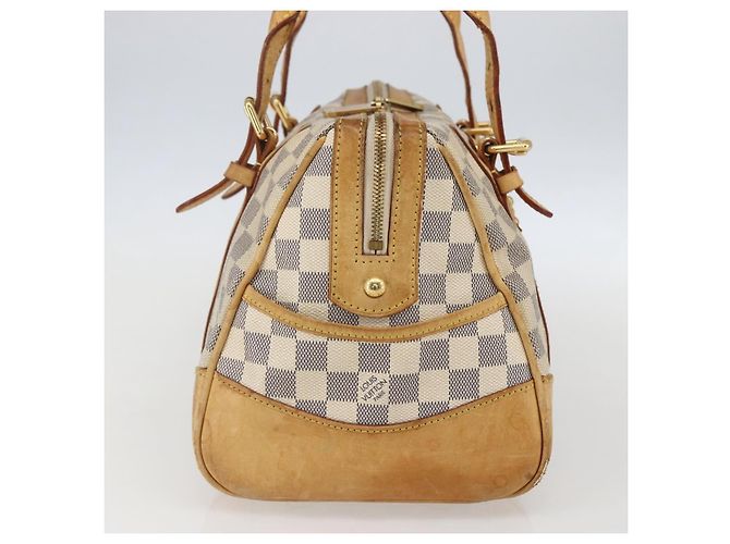 LOUIS VUITTON Borsa a Mano Damier Azur Berkeley N52001 LV Auth gh1418 - vista 3