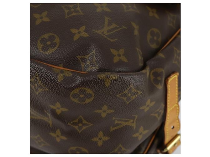 LOUIS VUITTON Borsa a Spalla Monogram Saumur 35 M42254 LV Auth 151754 Monogramma - vista 14