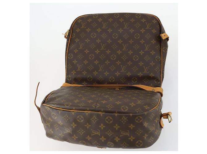 LOUIS VUITTON Borsa a Spalla Monogram Saumur 35 M42254 LV Auth 151754 Monogramma - vista 18