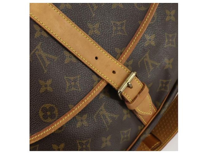LOUIS VUITTON Borsa a Spalla Monogram Saumur 35 M42254 LV Auth 151754 Monogramma - vista 24