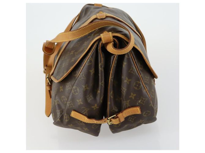 LOUIS VUITTON Borsa a Spalla Monogram Saumur 35 M42254 LV Auth 151754 Monogramma - vista 3