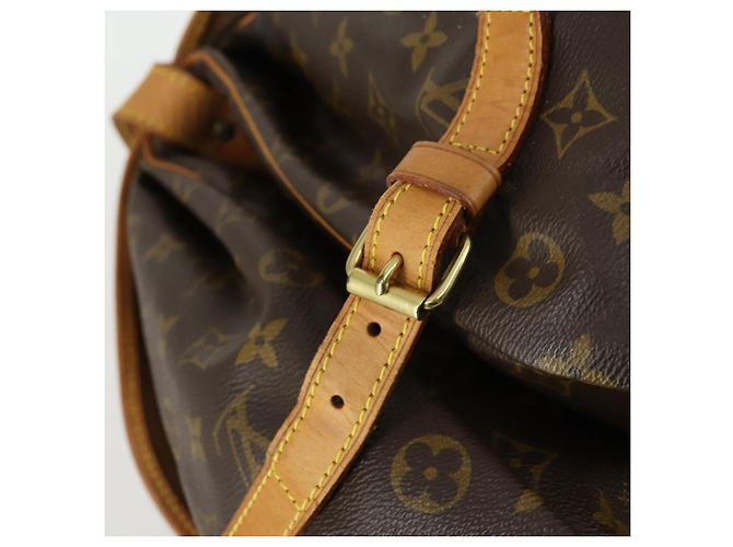 LOUIS VUITTON Borsa a Spalla Monogram Saumur 35 M42254 LV Auth 151754 Monogramma - vista 9