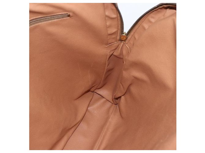 Céline Borsa da lavoro in tela Macadam CELINE in pelle PVC marrone e oro Auth mr1694 D'oro - vista 19