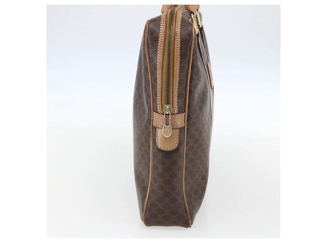Céline Borsa da lavoro in tela Macadam CELINE in pelle PVC marrone e oro Auth mr1694 D'oro - vista 3