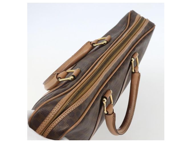 Céline Borsa da lavoro in tela Macadam CELINE in pelle PVC marrone e oro Auth mr1694 D'oro - vista 6