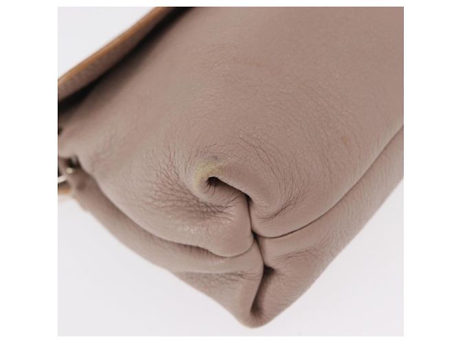 Chloé Borsa a mano Chloe Lily in pelle 2 in 1 rosa oro argento autentica BA8857 D'oro - vista 12