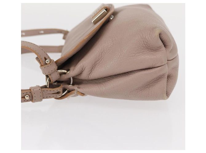Chloé Borsa a mano Chloe Lily in pelle 2 in 1 rosa oro argento autentica BA8857 D'oro - vista 5