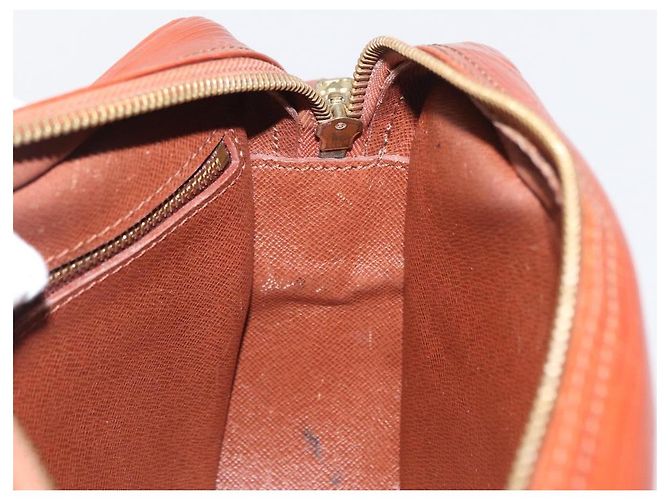 LOUIS VUITTON Borsa a Spalla Epi Jeune FilleMM Marrone M52153 LV Auth BA8776 - vista 21