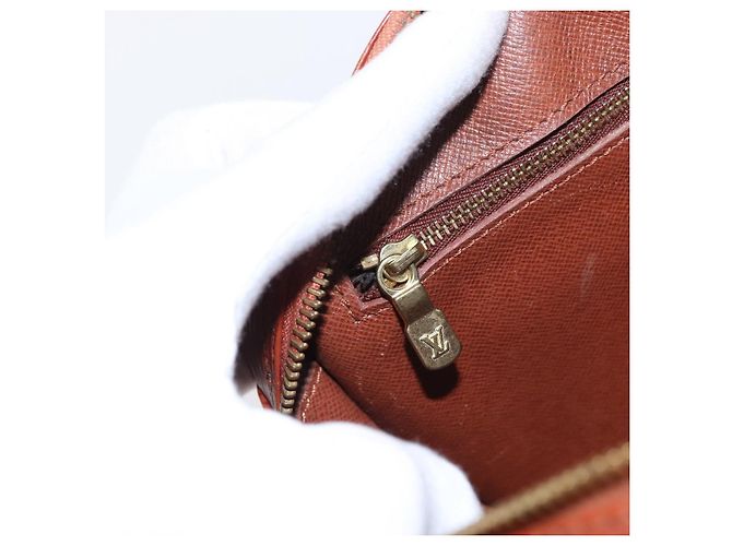 LOUIS VUITTON Borsa a Spalla Epi Jeune FilleMM Marrone M52153 LV Auth BA8776 - vista 23