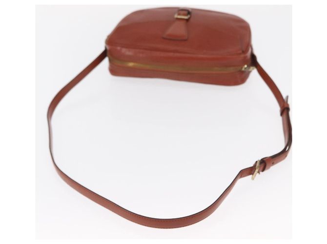 LOUIS VUITTON Borsa a Spalla Epi Jeune FilleMM Marrone M52153 LV Auth BA8776 - vista 7