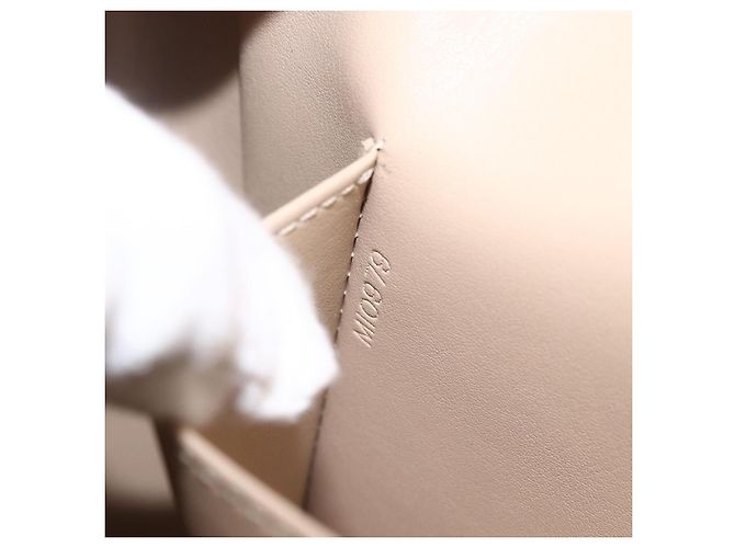 LOUIS VUITTON Borsa Thompson Street Monogram Vernis Beige M91301 LV Auth gh1416 - vista 11