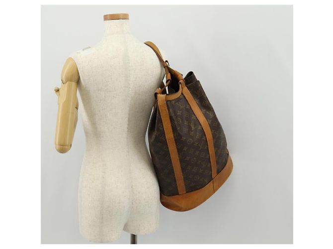 LOUIS VUITTON Borsa a Spalla Monogram Randonnee GM M42244 LV Auth yk19637 Monogramma - vista 28