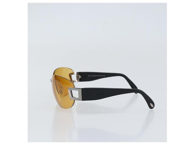 Bulgari Gafas de sol BVLGARI de plástico amarillo Auth BA8991 - vista 4