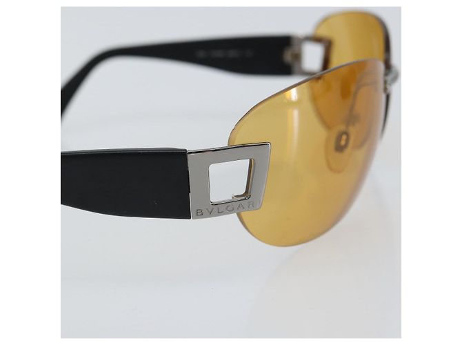 Bulgari Gafas de sol BVLGARI de plástico amarillo Auth BA8991 - vista 8