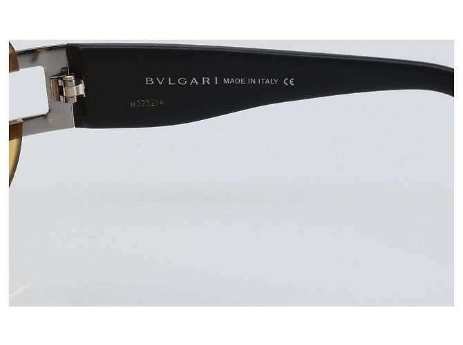 Bulgari Gafas de sol BVLGARI de plástico amarillo Auth BA8991 - vista 9