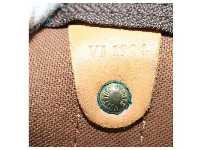 LOUIS VUITTON Monogram Keepall Bandouliere 50 Borsa Boston M41416 LV Auth 155662 Monogramma - vista 12