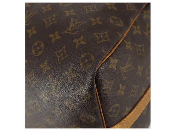 LOUIS VUITTON Monogram Keepall Bandouliere 50 Borsa Boston M41416 LV Auth 155662 Monogramma - vista 14