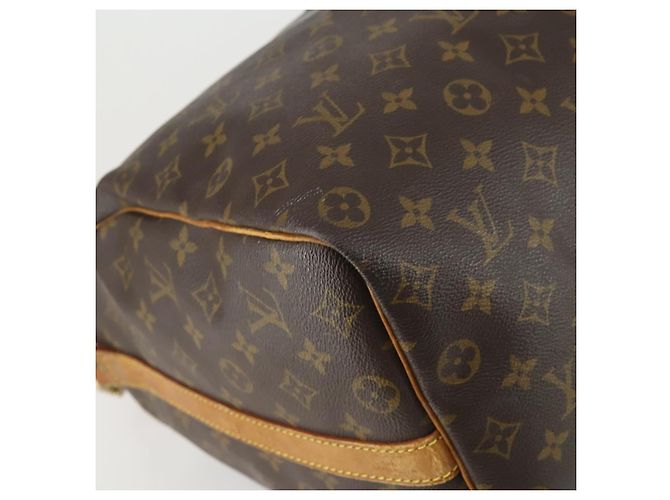 LOUIS VUITTON Monogram Keepall Bandouliere 50 Borsa Boston M41416 LV Auth 155662 Monogramma - vista 15