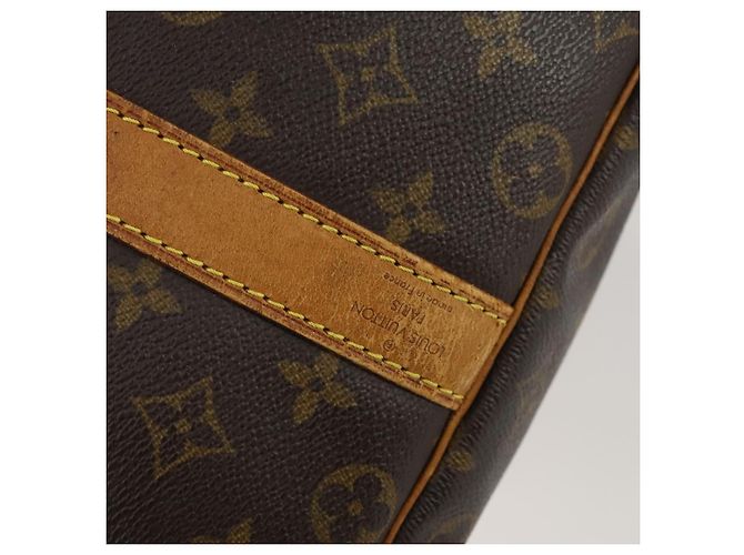 LOUIS VUITTON Monogram Keepall Bandouliere 50 Borsa Boston M41416 LV Auth 155662 Monogramma - vista 19