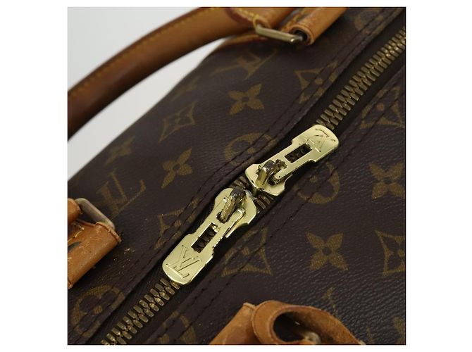 LOUIS VUITTON Monogram Keepall Bandouliere 50 Borsa Boston M41416 LV Auth 155662 Monogramma - vista 21