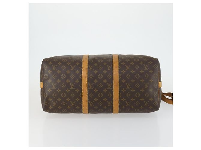 LOUIS VUITTON Monogram Keepall Bandouliere 50 Borsa Boston M41416 LV Auth 155662 Monogramma - vista 5