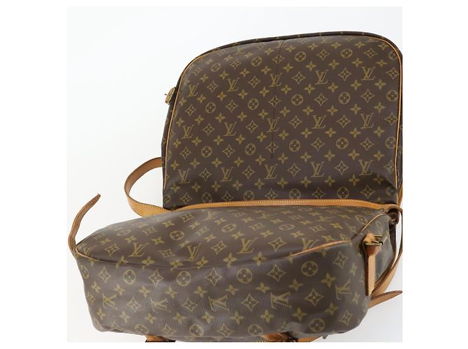 LOUIS VUITTON Borsa a Spalla Monogram Saumur 43 M42252 LV Auth 155153 Monogramma - vista 19