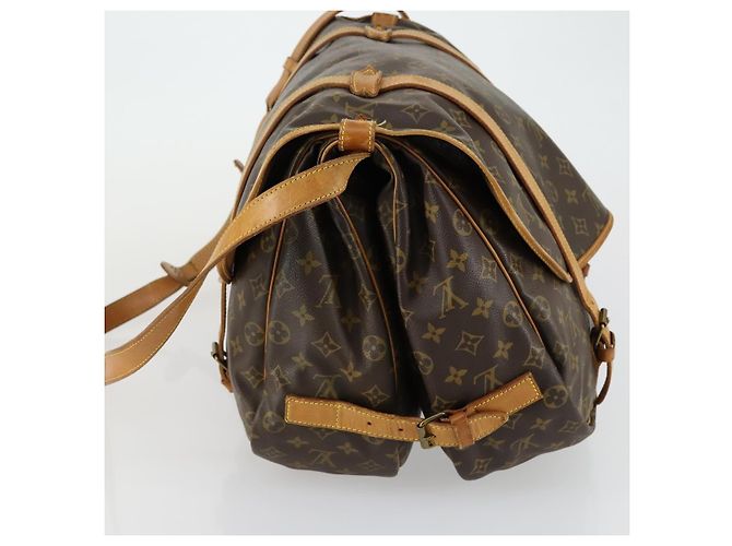 LOUIS VUITTON Borsa a Spalla Monogram Saumur 43 M42252 LV Auth 155153 Monogramma - vista 3