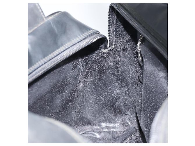 GUCCI Hand Bag Enamel Black Silver 000 1274 0505 Auth ep12304 Silvery - view 20