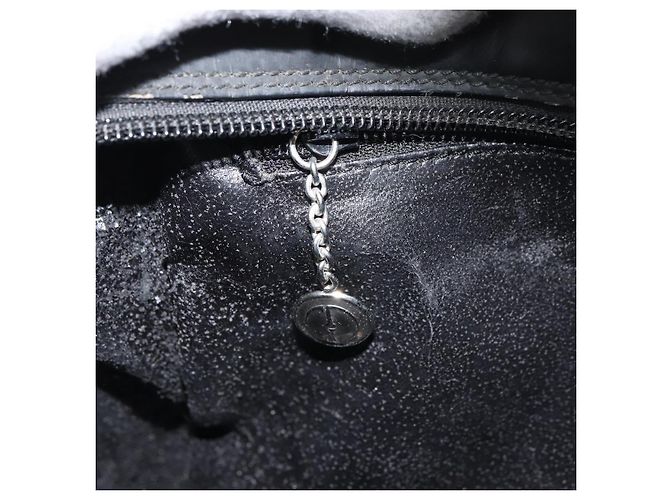 GUCCI Hand Bag Enamel Black Silver 000 1274 0505 Auth ep12304 Silvery - view 21